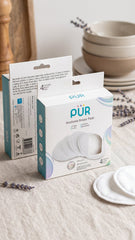 PUR Washable Breast Pads 4pc