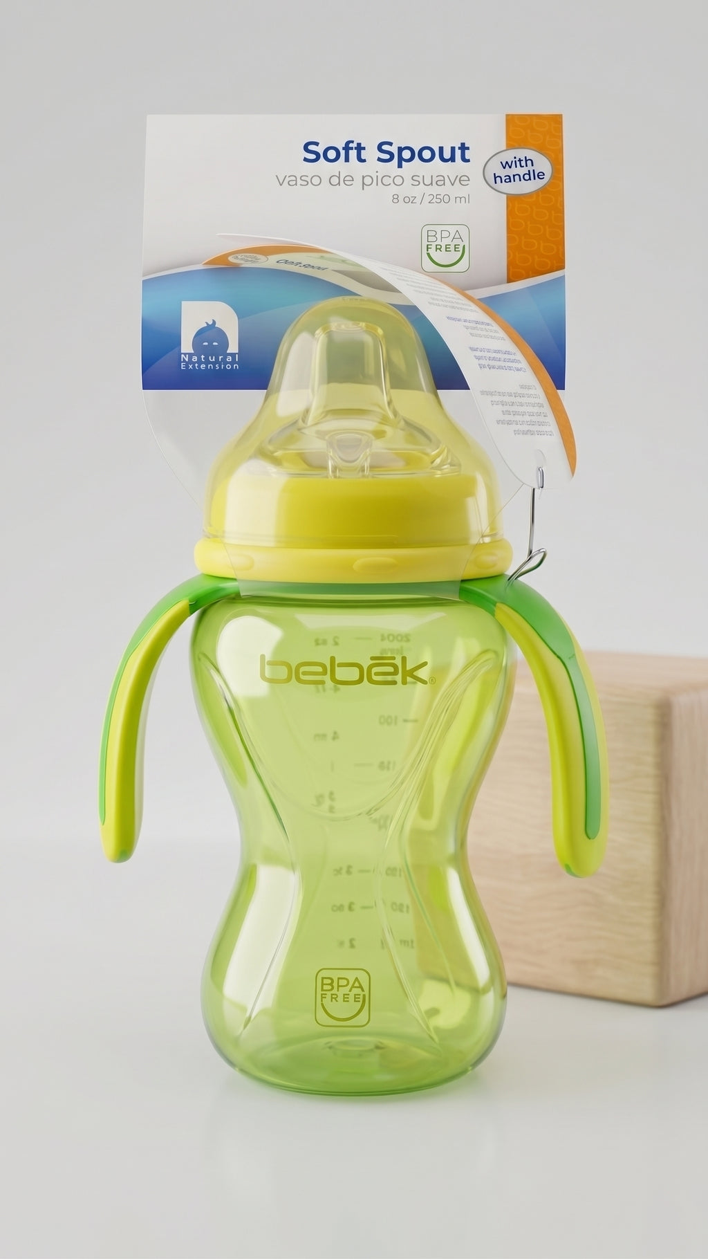 Bebek Soft Spout Cup 8oz With 3 Handles