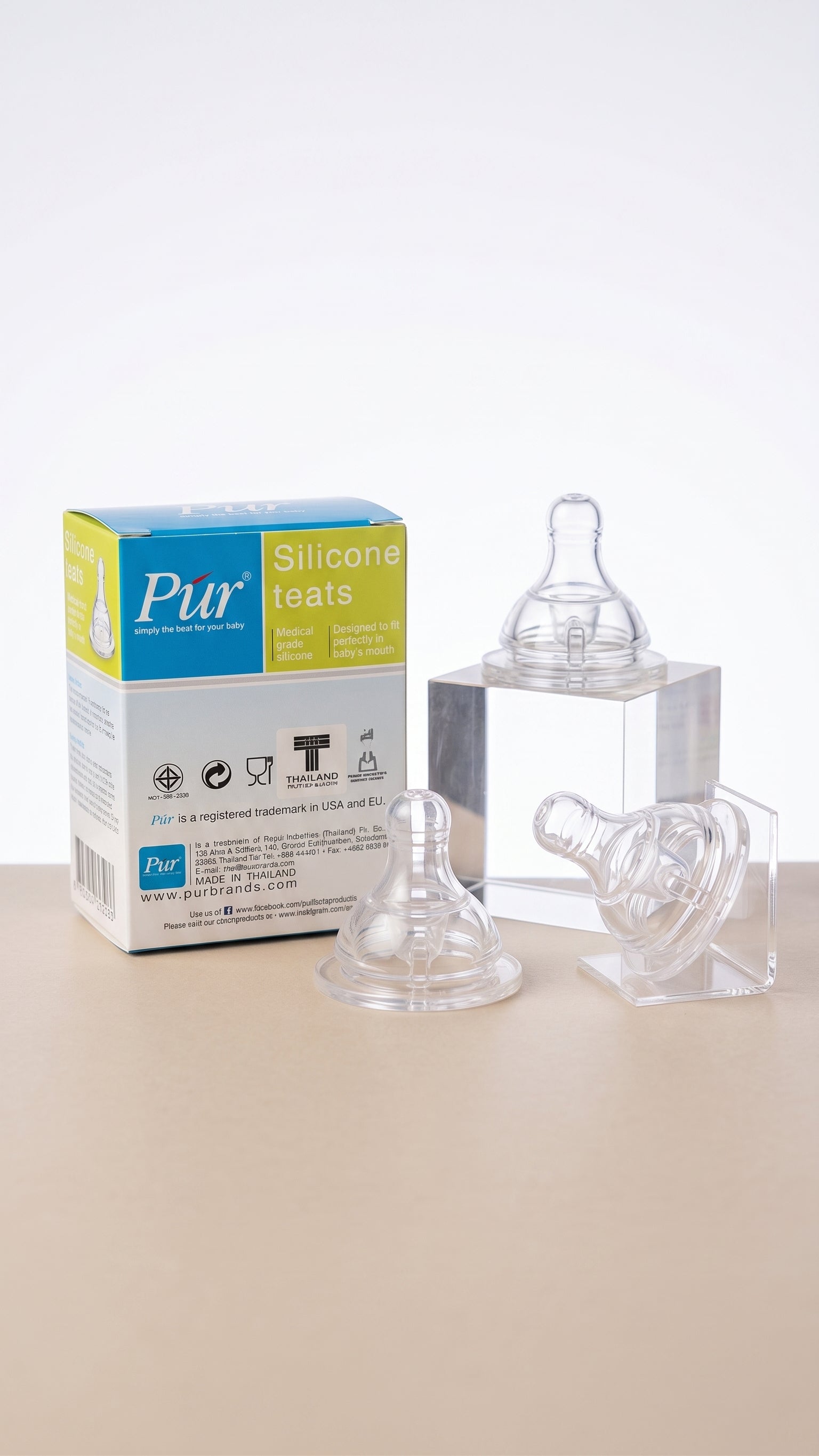 PUR Fast Flow Silicone Teat