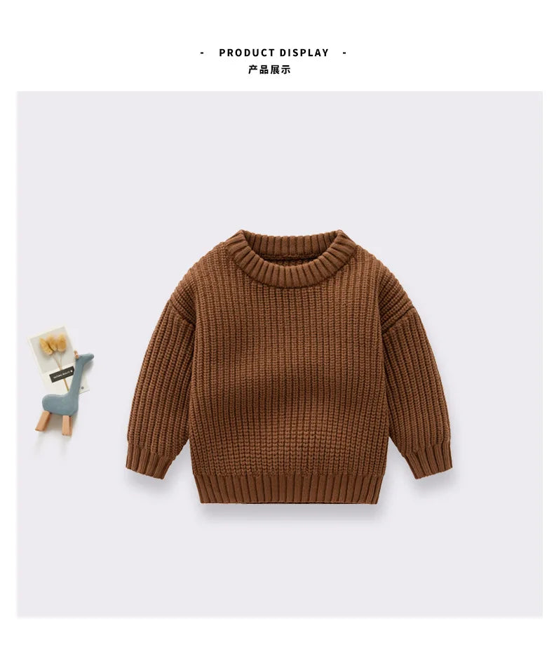 Baby Sweater Warm Winter Knit Pullover