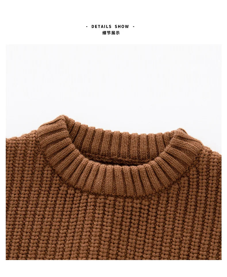 Baby Sweater Warm Winter Knit Pullover