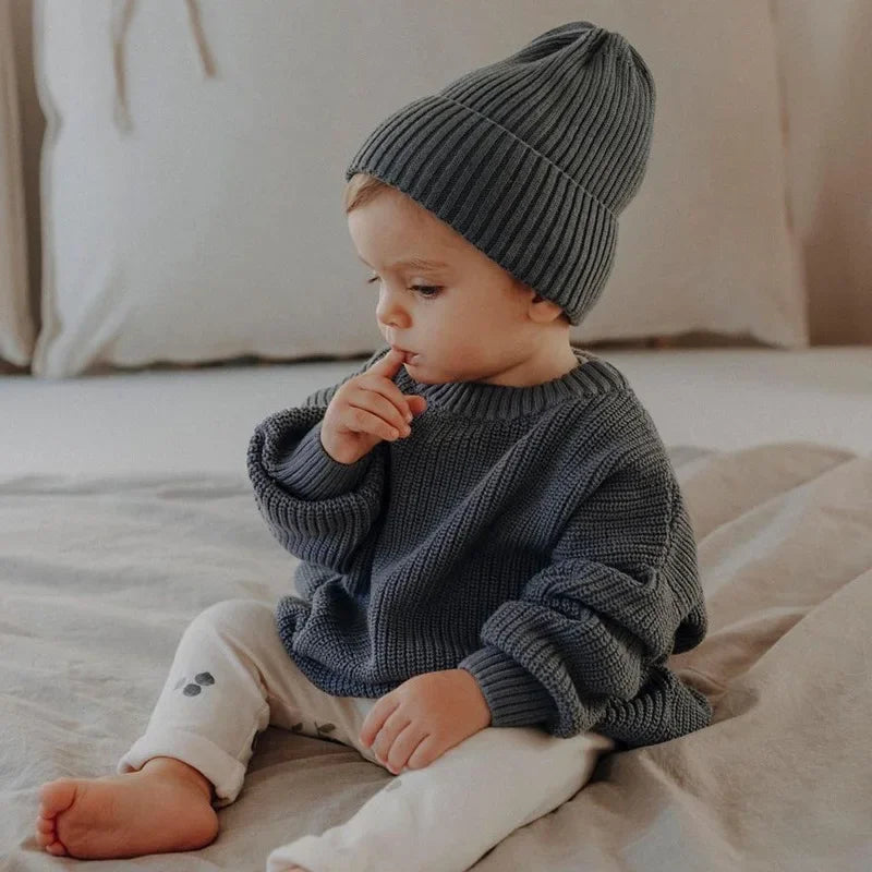 Baby Sweater Warm Winter Knit Pullover