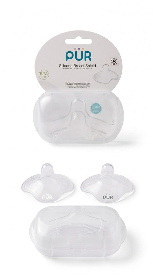 Pur Silicone Breast Shields – 2 Pieces