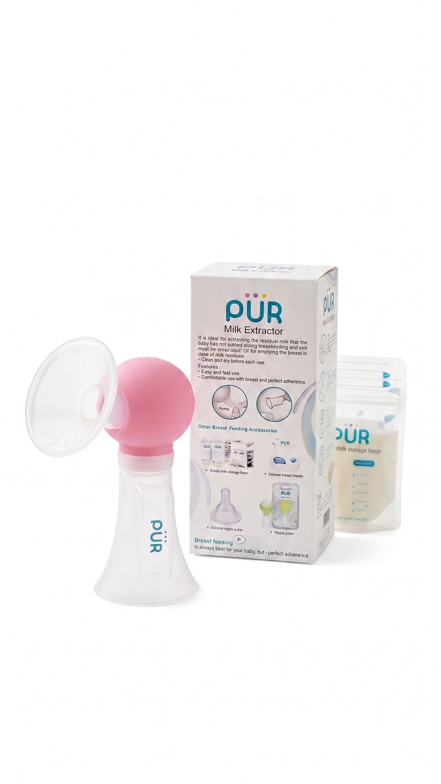 PUR Manual Breast Milk Extractor